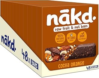 Nakd Bar, Cocoa Orange, 1680 gram, (Pack of 12)