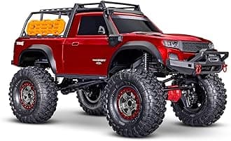 Traxxas TRX-4 Sport High Trail 4X4 1/10 Red without Battery NI Charger 82044-4-RED