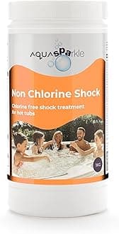 AQUASPARKLE Non Chlorine Shock 1kg Hot Tub Pool FOR CHLORINE AND BROMINE USERS