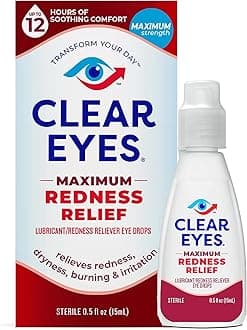Clear Eyes Redness Relief Eye Drops ( 0.5fl.oz)