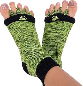 Original Foot Alignment Socks Green/Black Happy Feet