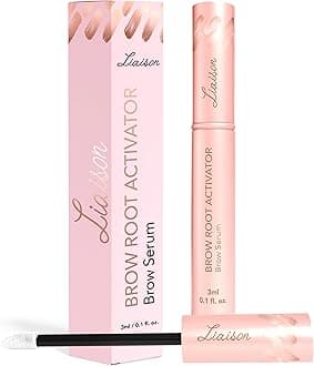 Brow Growth Serum for Women | Eyebrow Growth Serum to Grow Thicker, Fuller & Healthier Brows | Brow Root Activator with Peptides & Biotin | Vegan Eyebrow Enhancer & Conditioner (3ml)