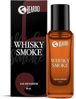 Beardo Whisky Smoke Perfume for Men, 20ml | Valentine's Day Premium Giftset for Boyfriend, Husband | Spicy, Woody - Oudh Scent Eau De Parfum | Long Lasting | Gift for husband | Gift for boyfriend | Gift for Men