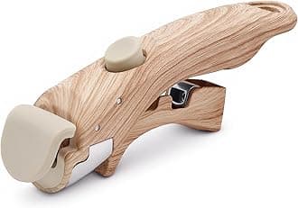 MOKIKA Removable Handle Wood-Like, Detachable Handle Cookware, Universal Pots and Pans Handles Replacement, Removable Pan Gripper Suitable for All Cookware