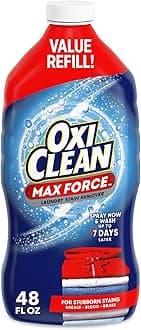 Max Force Laundry Stain Remover Spray Refill, 48 fl oz