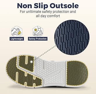 FitVille Mens Extra Wide Fit Diabetic Shoes with Adjustable Strap Easy Close Walking Trainers for Swollen Feet Plantar Fasciitis V9