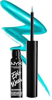 Nyx Professional MakEUp Epic Wear Metallic Liquid Liner, Teal Metal 05