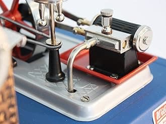 10 steam engine D10, 155 ml boiler contents, including safety valve and whistle-pipe