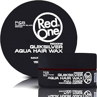 RedOne Hair Styling Aqua Wax Grey 150 ml | Firm Hold | Hair Gel Wax | Ultra Hold | Men & Women Hair Wax | Watermelon Scent | Maximum Control