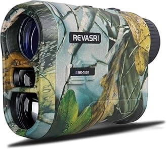 - REVASRI Hunting Laser Rangefinder with Rechargeable Battery 1000 Yards Hunting Range Finder with Target Acquisition Technology Easy-to-Use Clear Accurate Rangefinders for Hunters