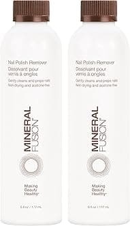 Mineral Fusion Nail Polish Remover, 6 fl oz, 2 count