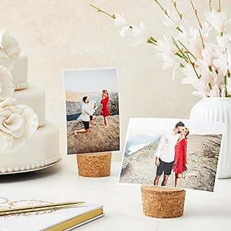 Juvale Size #34 Tapered Cork Plugs (6.4 cm, 4 Pack)