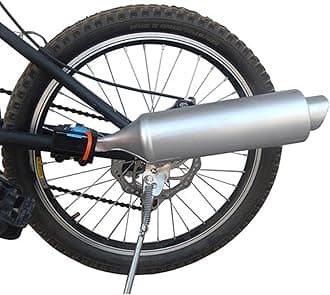 Bicycle Exhaust Sound System, Bike Motorcycle Spoke Turbo Exhaust Pipe System