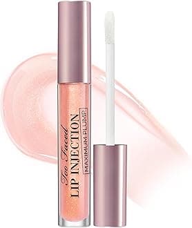 Too Faced Lip Injection Maximum Plump Extra Strength Lip Plumper Gloss | Hydrating, Volumizing, + Plumping, 0.14 Fl Oz