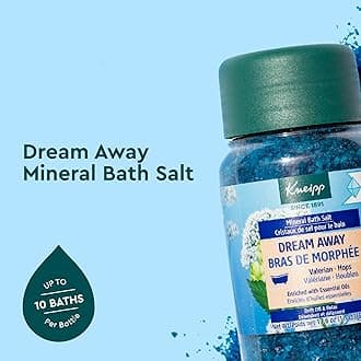 Kneipp Mineral Bath Salt, Dream Away, Valerian & Hops, 17.63 fl. oz.