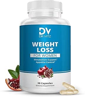 Dr Vitz Weight Loss Pills for Women – Fat Burner & Appetite Suppressant – Met...