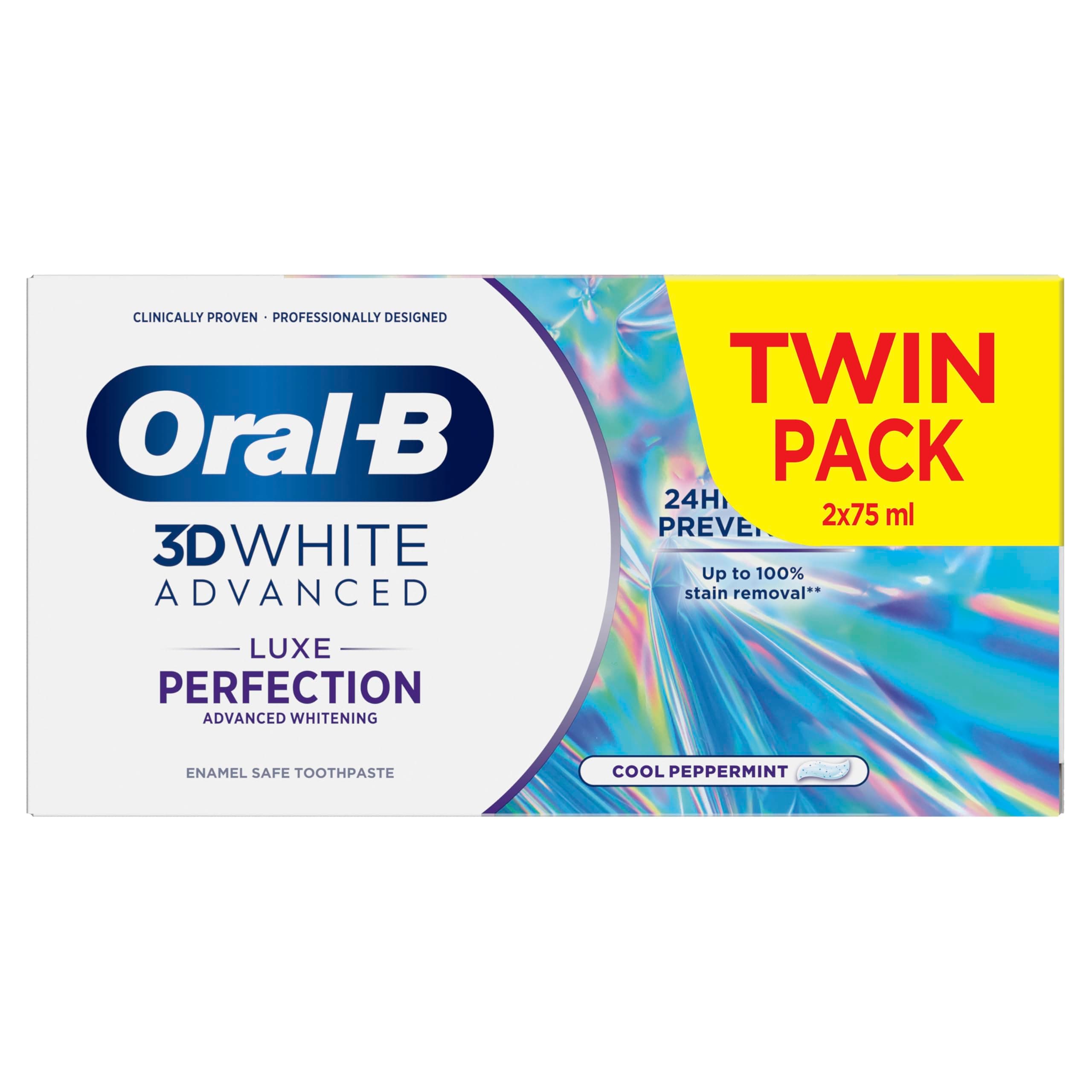 3DWhite Advanced Luxe Perfection Toothpaste 2x75ml