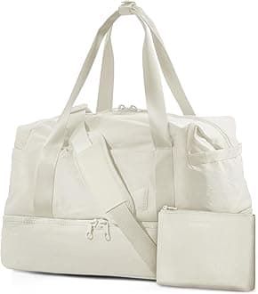 Weekender Bag, BAGSMART Travel Duffle Bag Carry On Bag Large Overnight Bag for Women