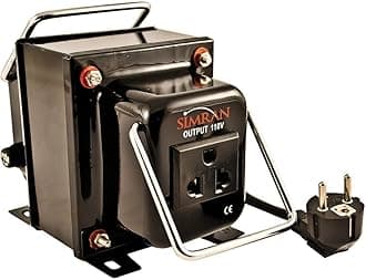 Simran THG-100T Step Up & Down Voltage Transformer Converter for 110V & 220/240V, 100 Watt