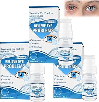 Ourlyard Eye Drops for Treating Vision Issues,Ourlyard Lubricant Eye Drops,Redness Eye Relief Eye Drops,Red Eye Hydrating Comfort Redness Relief and Lubricant Eye Drops (3 pcs)