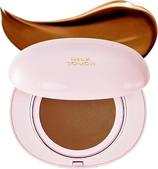 milktouch Cushion Foundation, 24H Flawless Skin, Radiant Shine, No Oxidation, Long-Lasting, Non-Creasing, 60% Hydrating Skincare Infused Korean Foundation (40N Cappuccino)