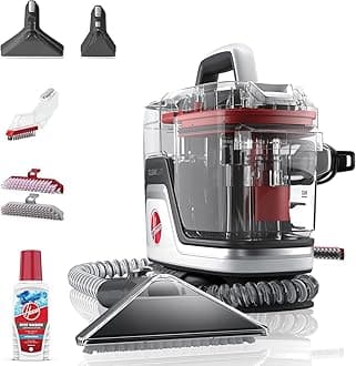 Hoover SpotWash Home Duo Spot Cleaner, Stain, Car, Upholstery, Sofa and Carpet Cleaning Machine, Included Pet Tool and Antibacterial Solution Removes Spills, 3 Year Warranty - CDSW-MPME