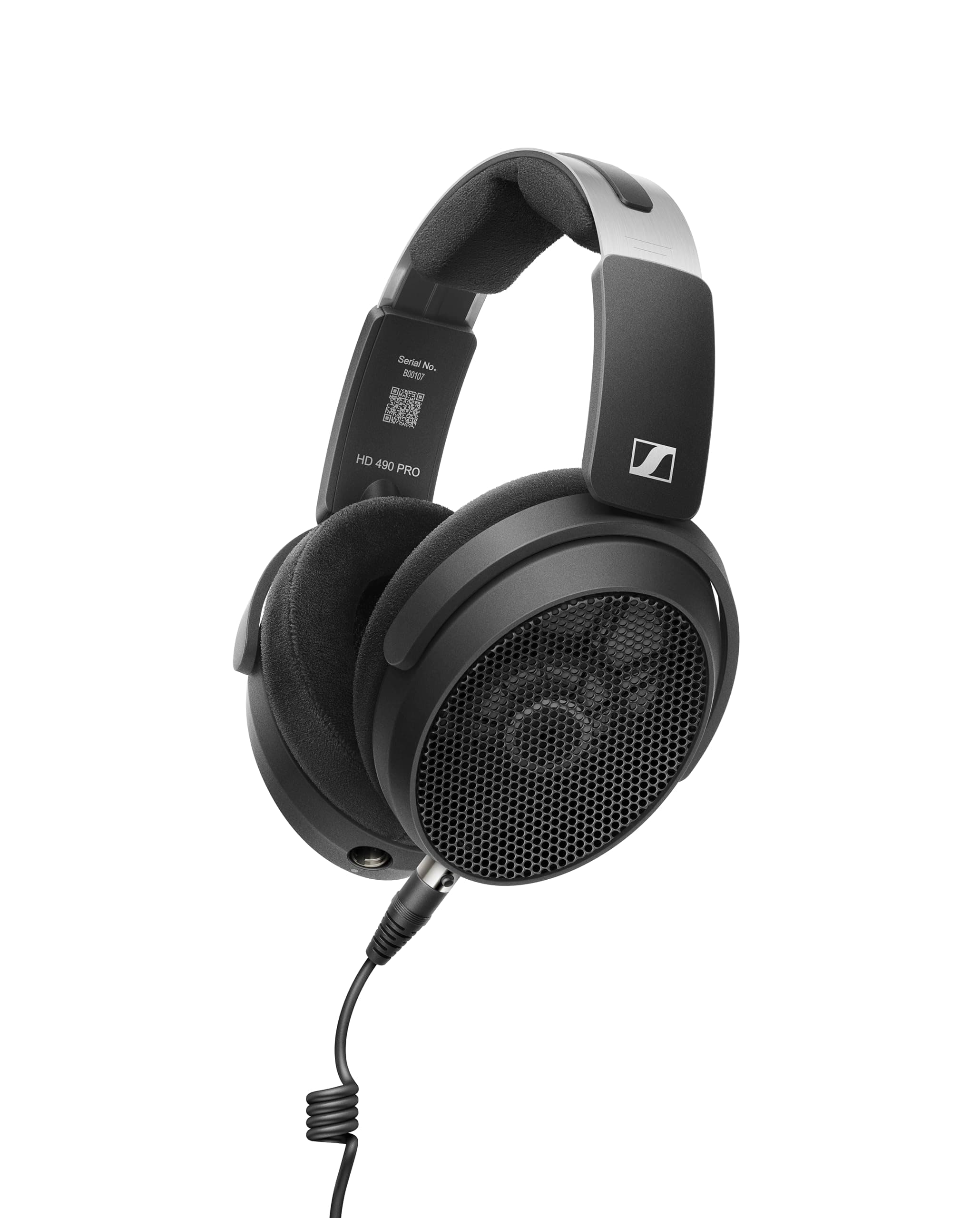 Sennheiser HD 490 PRO Open-Back Dynamic Studio Headphones | Includes 1.8m Cable, Interchangeable Mixing & Producing Ear Pads (700286)