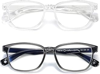 2 Pack Kids Blue Light Blocking Glasses, Eyestrain & Anti-Glare Glasses, Computer Reading Gaming TV Glasses for Boys Girls Age 3-12
