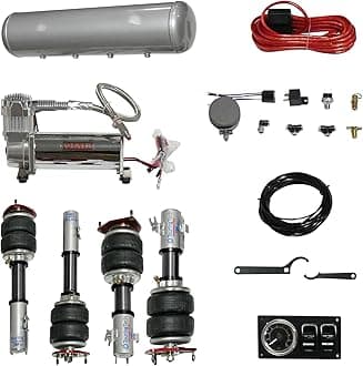 TOPair Air Struts Air Bag Suspension w/VITAL Management For 2002-2011 Compatible With Toyota Camry