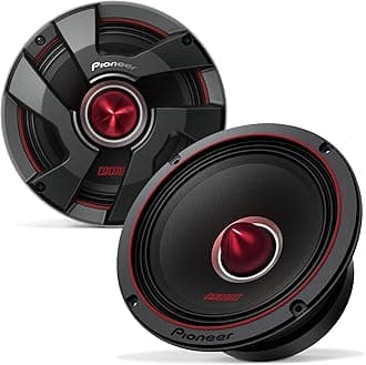 TS-M651PRO P.R.O. Series 6-3/4" 500 W Max Power, Blended Pulp Cone, High Efficiency Mid-Bass Driver - PRO Series Component Speaker (Pair)