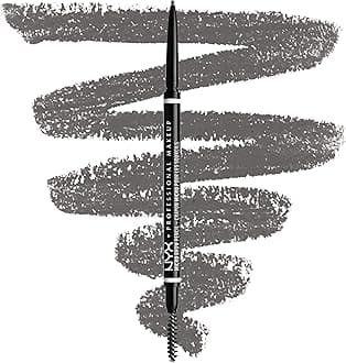 NYX PROFESSIONAL MAKEUP Micro Brow Pencil, Precise Eyebrow Pencil - Grey
