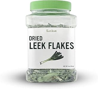 Kashan Leek Flakes, Gourmet and Great Aromatic Seasoning for Food Flavoring 4oz (113g)