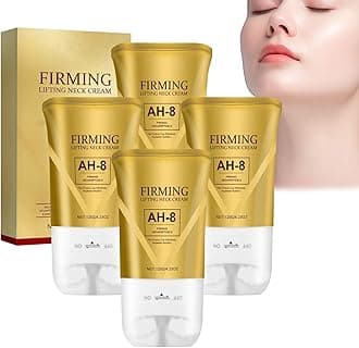 AH-8 Firming Neck Cream, Neck Roller for Tightening, Neck and Chest Firming Cream, Tightening Lifting Sagging Skin, for Crepey Skin Body Care Comfort, Moisturizing Smoothing Anti-Aging (4)