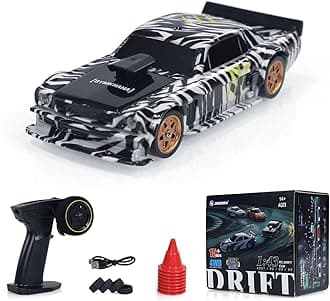 TOUCAN RC HOBBY 1/43 Remote Control Drift Racing Car 4WD 2.4g Mini Race High Speed Model