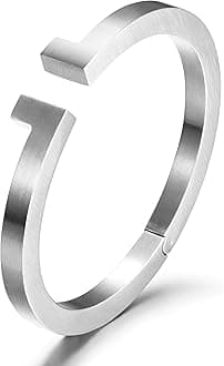 Mens Bracelets Curb Cuban Chain Link Bracelets Silver Color Plated Stainless Steel Bracelets 14MM Wide Italian Solid Bracelets Jewlery Gift for Men Boys - 8.7"