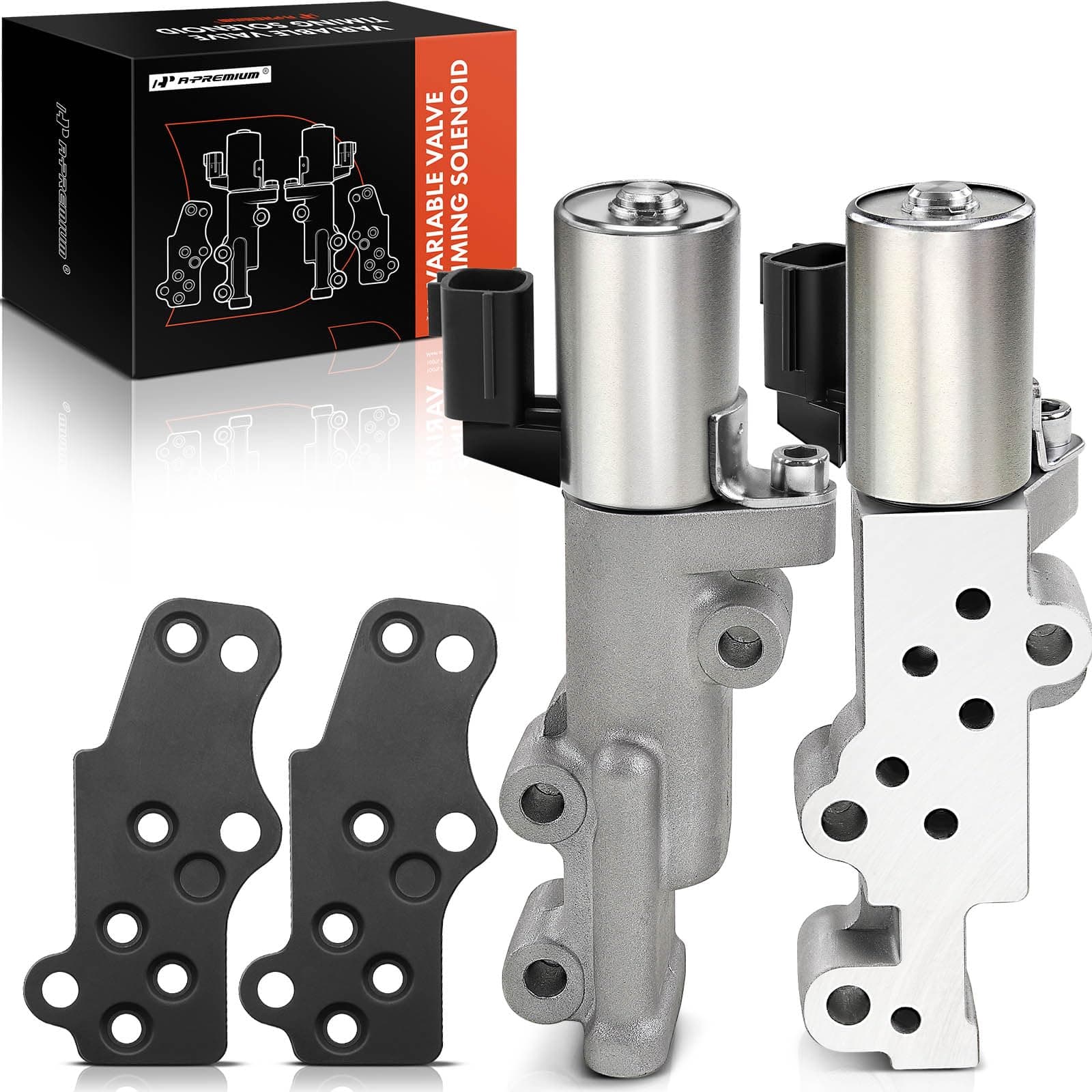 A-Premium 2PCS Engine Variable Valve Timing (VVT) Solenoid Left and Right Compatible with Nissan, Infiniti - 3.5L 4.0L - Altima, Frontier, Maxima, Murano, 350Z, NV1500, Pathfinder, Quest, Xterra, I35