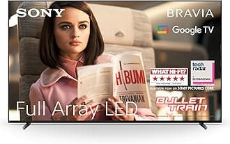 BRAVIA XR, XR-65X90L, 65 Inch, Full Array LED, Smart TV, 4K HDR, Google TV, ECO PACK, BRAVIA CORE, Perfect for PlayStation5, Aluminium Seamless Edge Design, 5 Year Warranty