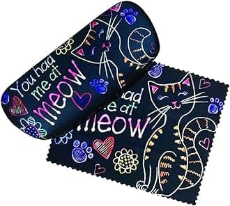 Spoontiques You Had Me At Meow Eyeglass Case