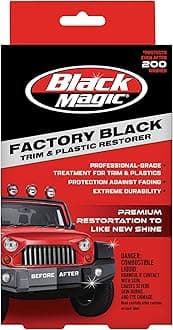 Black Magic 120164 Factory Black Trim Restorer