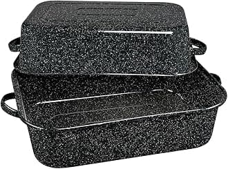 Granite Ware 0511-3 Covered Rectangular Roaster 21.25 by 14 by 8.5-Inch