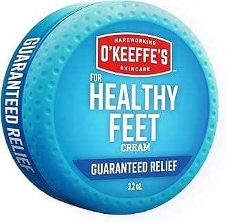 for Healthy Feet Foot Cream - 3.2 oz Jar (1 Pack) - Guaranteed Relief for Extremely Cracked, Dry Feet, Repairing Skincare, Instantly Boosts and Retains Moisture Levels