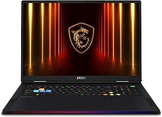 Raider 18 HX AI A2XWJG-445CA 18" QHD+ 240Hz Gaming Laptop, Intel Core U9-285HX, RTX 5090, 64GB (32GB*2) DDR5 6400MHz Memory, 2TB Gen 5x4 NVMe PCIe SSD, Windows 11 Home
