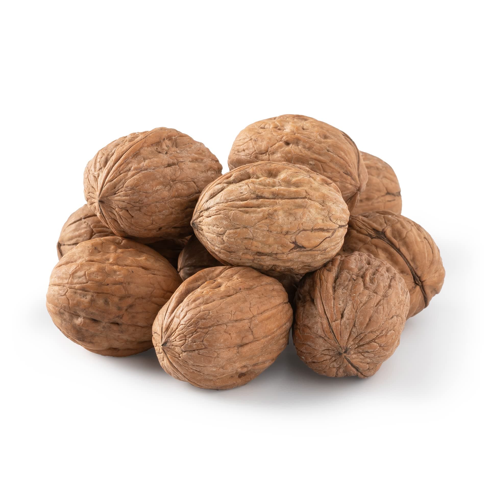 NUTS U.S. - Walnuts In Shell | Grown and Packed in California | Chandler Variety | Fresh Buttery Taste and Easy to Crack | Non-GMO and Raw Walnuts in Resealable Bags (2 LBS)