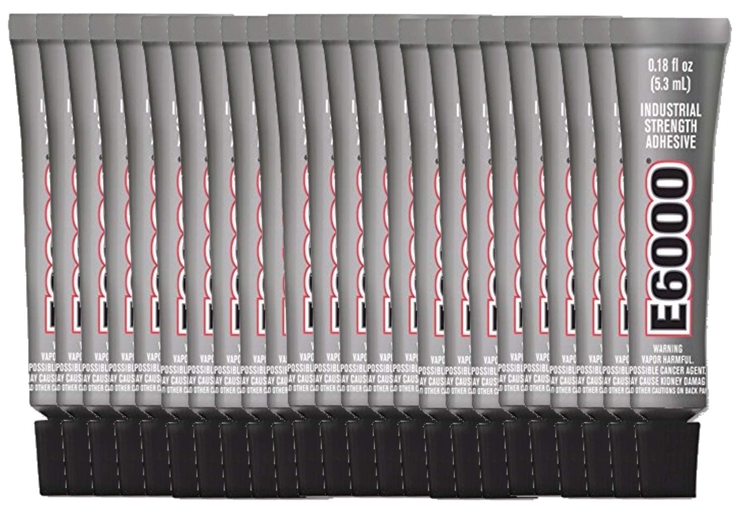 E6000 Adhesive .018oz Tubes (25 Pack)