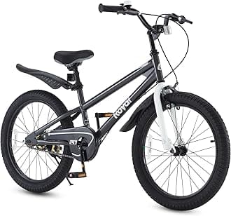 RoyalBaby Kids Bike with Dual Handbrake for Beginners,12 14 16 18 20 Inch Bicycle for Boys & Girls Ages 3-10 Years