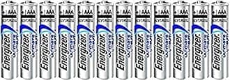 Energizer Ultimate Lithium AAA L92 Size Batteries - 12 Count (Pack of 1) -"Bulk Packaging"