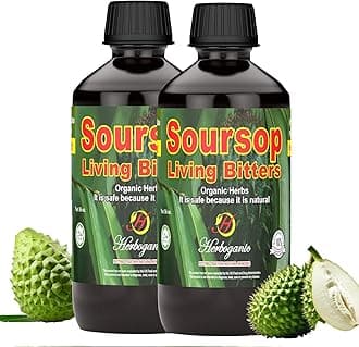 Herboganic Soursop Living Bitters for men - (Pack of 2)