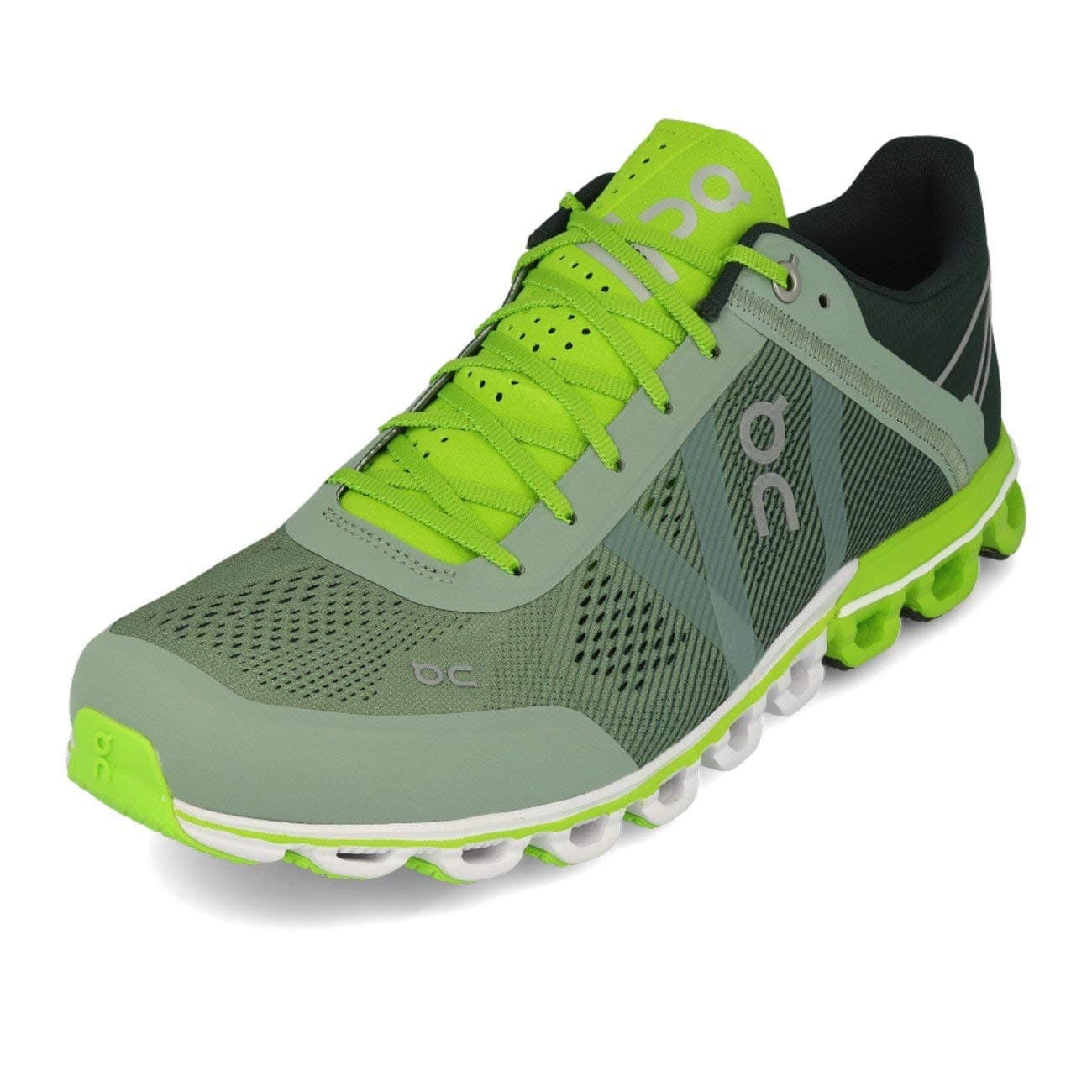 ON Sneaker Running Cloud Flow Moss Lime Man