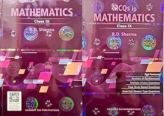 R.D. Sharma Mathematics Class 9 Books Set, CBSE Examination 2025-26, 2 Volumes with MCQs [Paperback] [Jan 01, 2024] R.d. Sharma [Paperback] [Jan 01, 2024] R.d. Sharma Paperback – Student Calendar, 1 January 2024