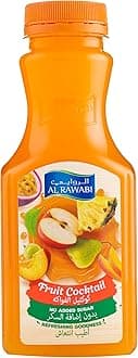 Al Rawabi Fruit Cocktail Juice No Added Sugar, 350ml